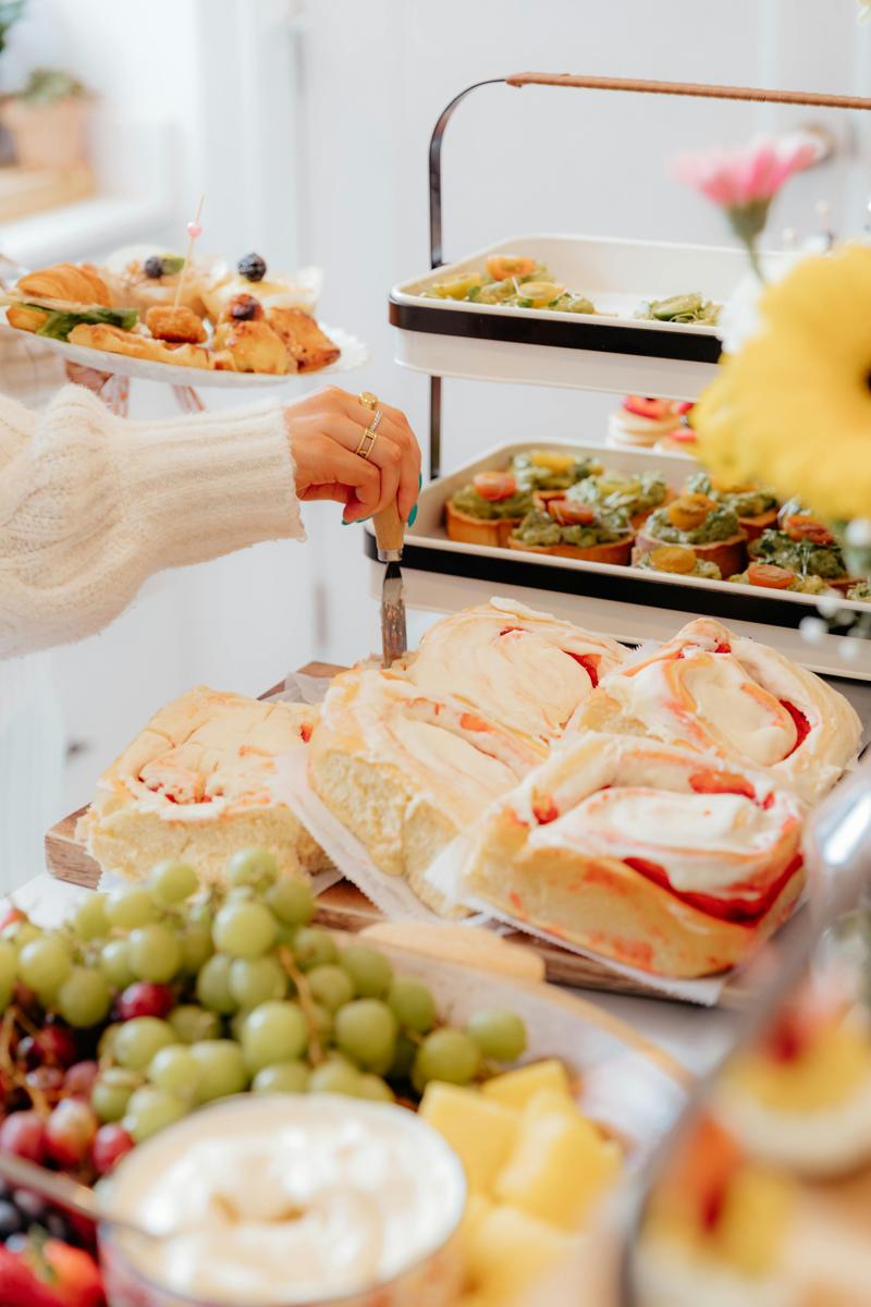 buffet display