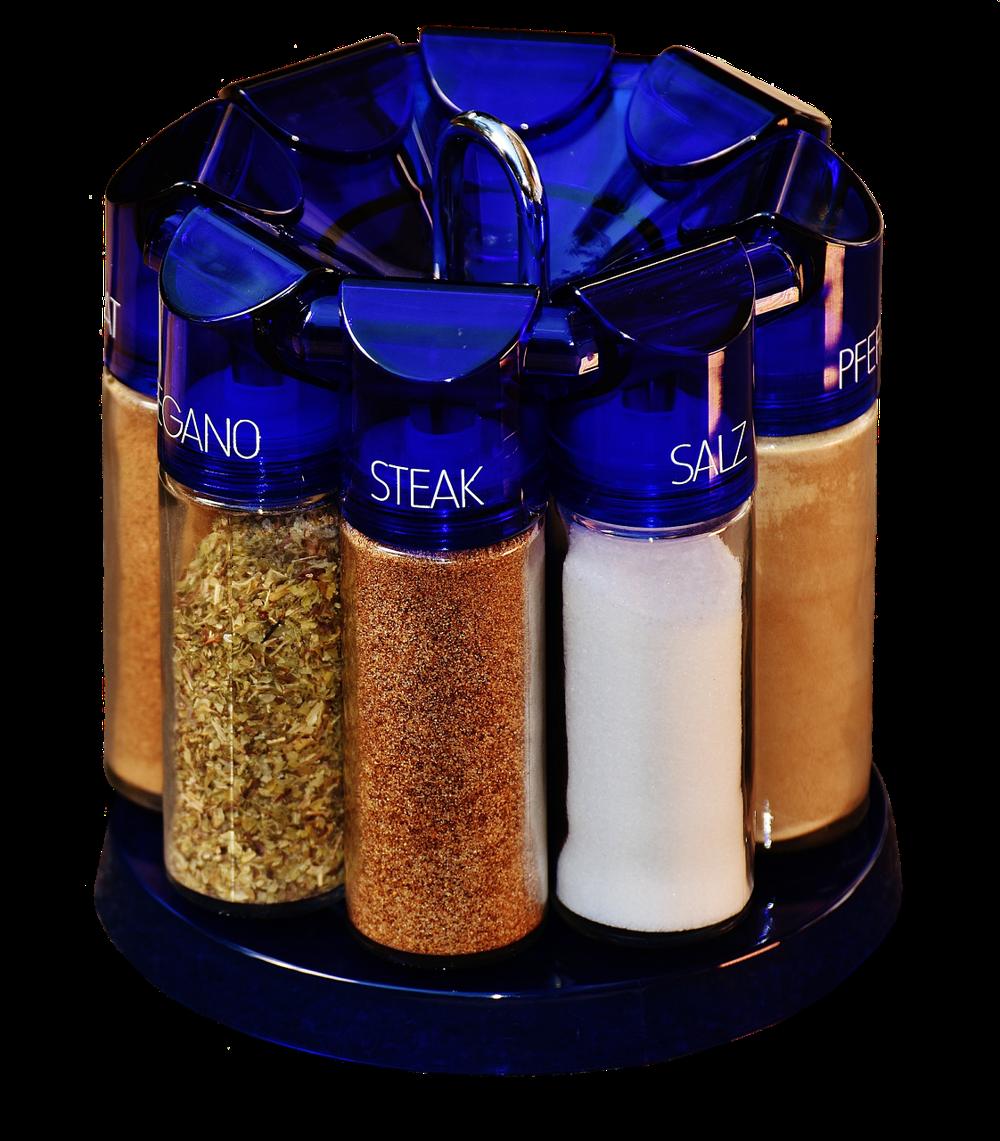 modern spice rack